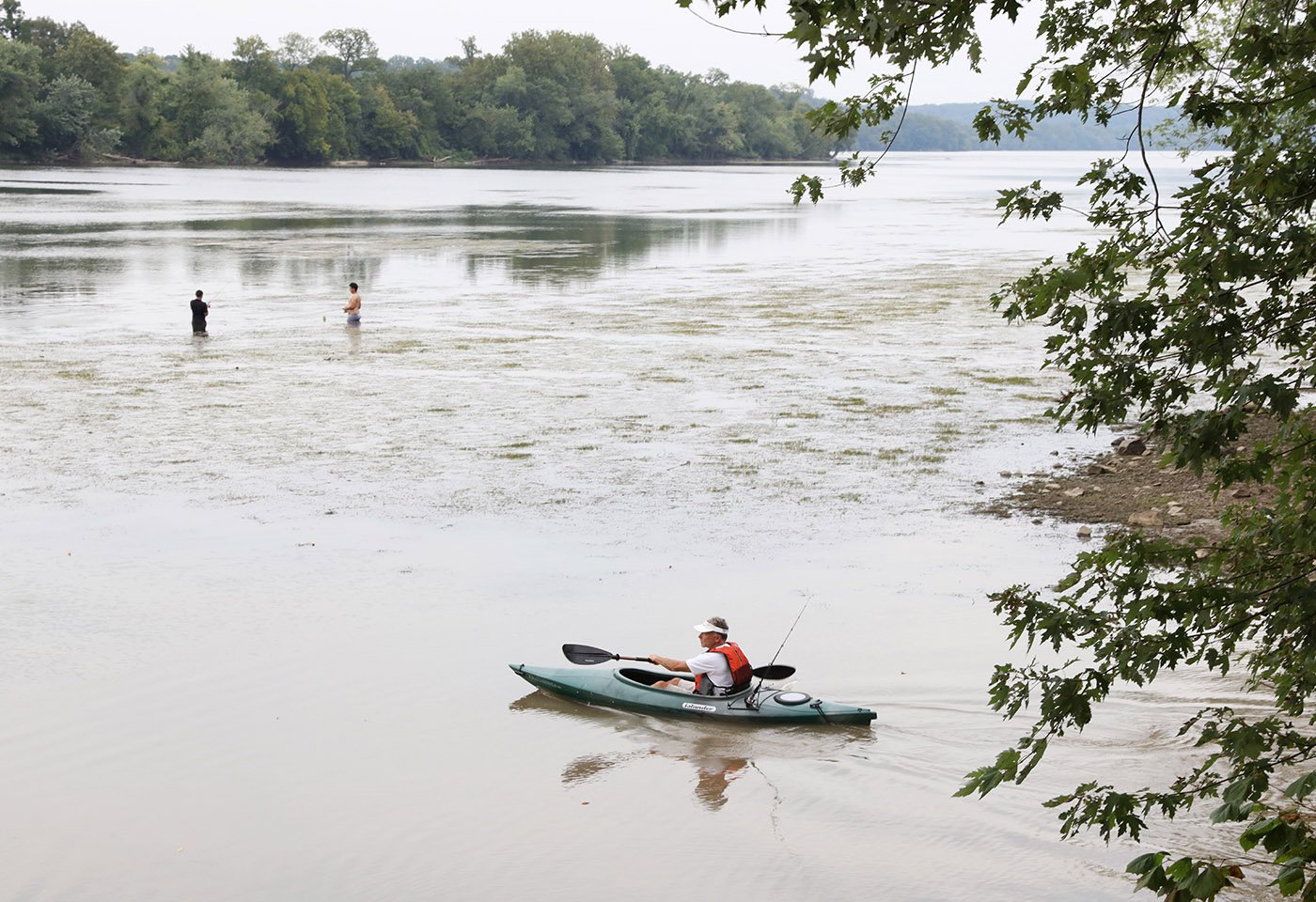 Kayaker at Algonkian Regional Park